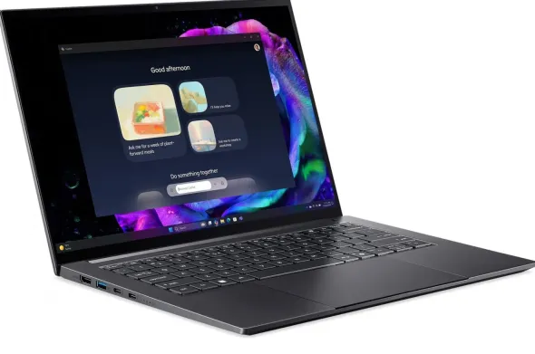 Acer Swift X14 - Ultra 7 255H 14'' OLED Dotyk 32GB 1TB Win11 RTX 5060