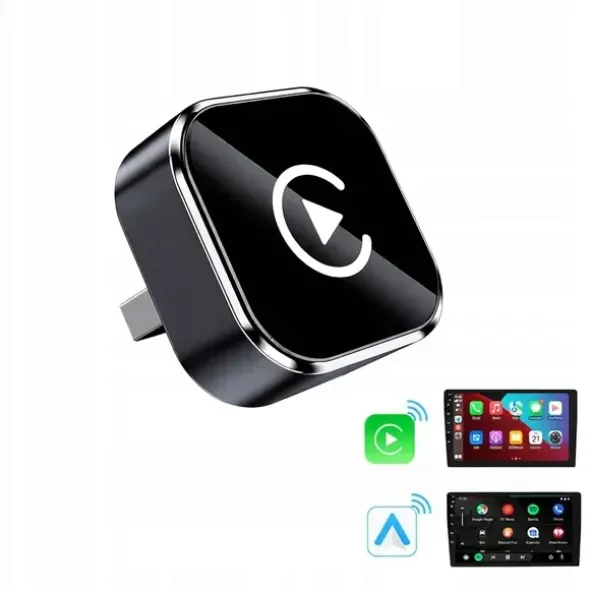 Adapter Bezprzewodowy Carplay Android 5ghz Auto 2w1 Wifi Iphone Android