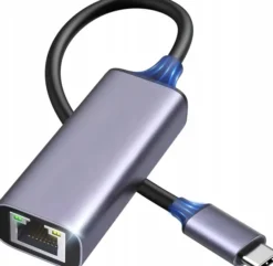 ADAPTER SIECIOWY USB-C KARTA SIECIOWA LAN RJ45 1000MBPS Ethernet Gigabit