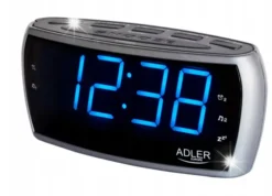 Adler przenośny podróżny FM AM alarm LED Adler AD1121S