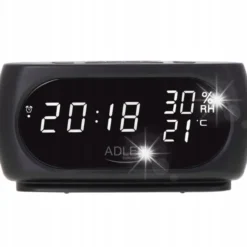 Adler z pomiarem temperatury i wilgotności alarm LED