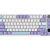 Ajazz AK820 Pro Flying Fish Switch Biało-fioletowy AK820PRO-FF-PWB