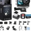 AKASO Brave 4 Pro 4K Wodoodporna 40m Karta U3