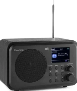 Audizio Radio Milan DAB radio z akumulatorem czarne one size
