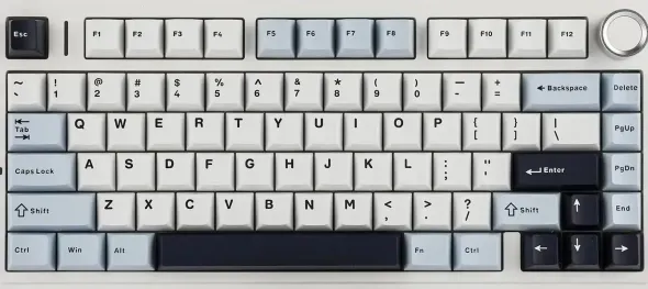 Aula F75 EN / RU Layout Mechanical Gaming keyboard White Reaper switch