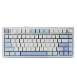 AULA - F75 Wireless Mechanical Keyboard Sea Salt Blue AF75SSCS