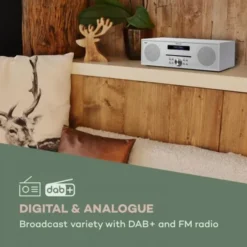 Auna Silver Star CD-DAB Biały