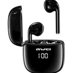 Awei słuchawki Bluetooth 5.0 T28P TWS + stacja dokująca czarny/black AWEI052BLK