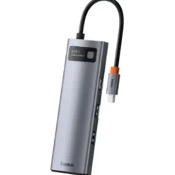 Baseus Baseus Metal Gleam HUB 8w1 USB-C HDMI Ethernet RJ45 microSD/SD CAHUB-CV0G baseus_20210423114132