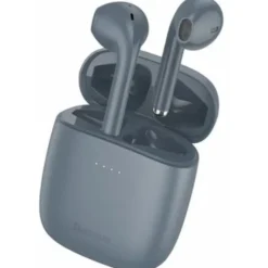 Baseus Encok True Wireless Earphones W04 Pro Szare (NGW04P-0G)