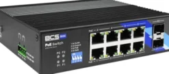 BCS-B-ISP08G-2SFP BCS switch PoE 8 portowy szyna DIN BCS-B-ISP08G-2SFP