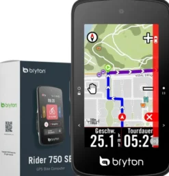 Bryton Rider 750SE LCD 2,8'' rowerowy GPS bezprzewodowy