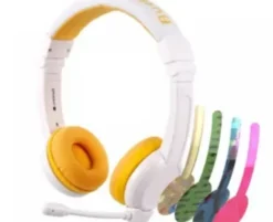BuddyPhones BP-SCHOOLP-YELLOW Biało-Żółty