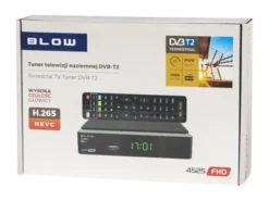 Dekoder tuner dvb-t2 blow 4525
