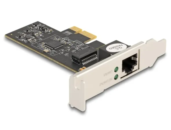 DeLOCK Karta PCI Express x1 do 1 x RJ45 5 Gigabit LAN 81260