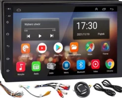 2 DIN 9218S ulepszony Android Radio podwójne samochodowe Stereo nawigacja GPS z Bluetooth WiFi USB