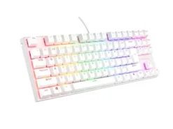 DLA GRACZY GENESIS THOR 303 TKL US BIAŁA RGB MECHANICZNA SILENT SWITCH HOT SWAP  NKG-2063