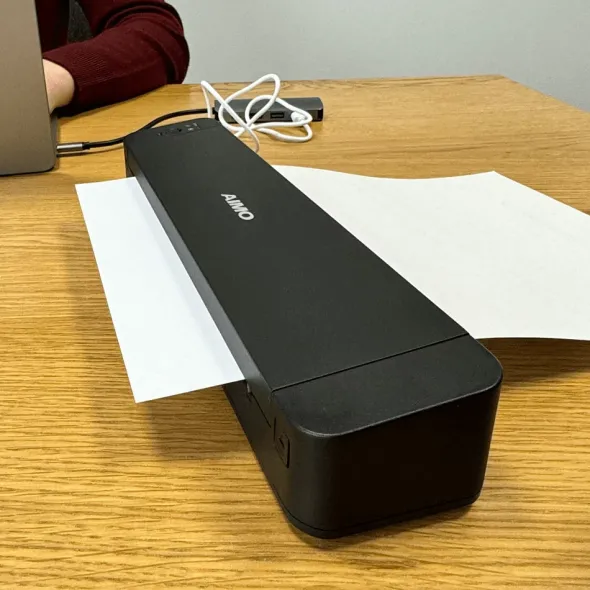 Drukarka AIMO P832 przenośna termotransferowa