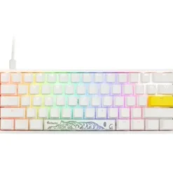 Ducky ONE 2 Pro Mini White Edition Klawiatura Gamingowa RGB LED - Kailh Red (US)