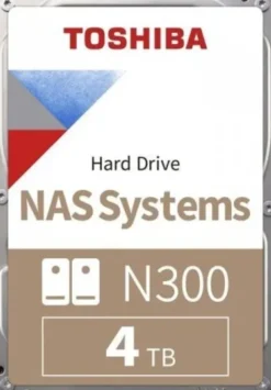Dysk Toshiba N300 MN10ADA400ES 4TB 3,5'' 7200 512MB SATA III NAS BULK