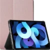 ETUI APPLE IPAD AIR 4 2020 RÓŻOWE SKŁADANE ZAMYKANE Z KLAPKĄ WYTRZYMAŁE
