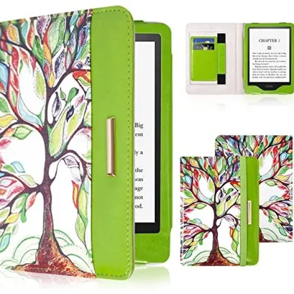 ETUI CZYTNIK KSIĄŻEK KINDLE PAPERWHITE 11-GEN 6.8" 2021 KOLOROWY WZÓR