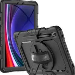 Etui na Galaxy Tab S9 FE 10.9 X510/X516B TECH-PROTECT Solid360 Czarny