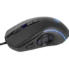 GEMBIRD GAMINGOWA MYSZ USB Z PODŚWIETLENIEM RGB RAGNAR RX500 10 PRZYCISKÓW, 7200DPI, CZARNA