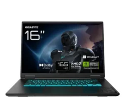Gigabyte Gaming A16 3VHK3EE893SH 16" 165Hz R7 260 16GB RAM 512GB Dysk SSD RTX5060 DLSS4 Win11 Czarny