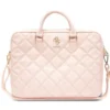 Guess Quilted 4G Computer Bag - Torba na notebooka 15" / 16" (różowy)