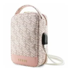 Guess Torba GUHBHGCFSEP Organizer różowy/pink GCube Stripe