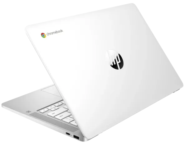 HP Chromebook 14a-na0009na / 6W7L6EA / Intel N4120 / 4GB / eMMC 64 GB / Intel UHD / FullHD / Chrome OS / Biały
