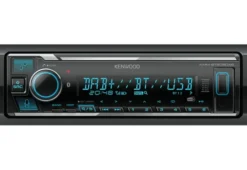 Kenwood Electronics KMM-BT508DAB radio samochodowe Czarny 200 W Bluetooth