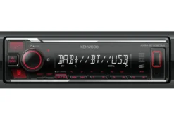 Kenwood Electronics KMM-BT408DAB radio samochodowe Czarny 88 W Bluetooth