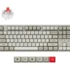 KEYCHRON C1 Pro 8K QMK Wired Custom Mechanical Super Red Switch C1PX-M1