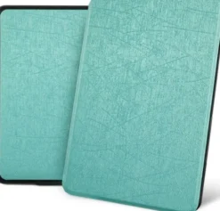 Kindle Alogy Pokrowiec Alogy Etui Leather Smart Casedo Paperwhite 4 niebieskie z połyskiem