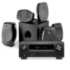 Kino domowe Denon AVR-S980H + Focal SIB EVO 5.1, Czarny