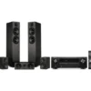 Kino domowe DENON AVR-S670H + WILSON Scenix 5.0 Czarny