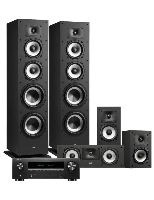 Kino domowe Denon AVR-X1800H + Polk Audio XT70 / XT15 / XT30C
