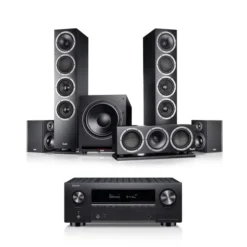 Kino domowe Teufel Theater 500 Surround + Denon X3800H "5.1-Set"