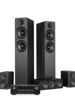 Kino domowe Zestaw Denon AVR-S670H + Wilson Scenix — Kino domowe 5.0 z Bluetooth, Czarny