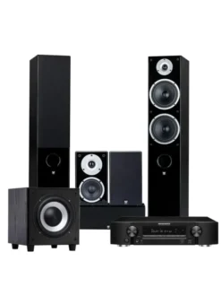 Kino domowe Zestaw kina domowego Marantz NR1510 + Wilson RAPTOR 5/M/VOCAL/SUB-9 — 5.1 z HDMI 4K i HEOS, Zawartość zestawu: 9625-defaultCombination