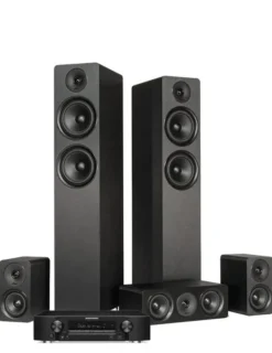 Kino domowe Zestaw stereo Marantz NR1510 + Wilson SCENIX — Kompatybilność i funkcje Hi-Fi, Walnut
