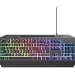 Klawiatura Trust GXT836 EVOCX, USB, CZ/SK (24722) Czarna
