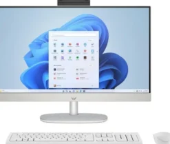 Komputer All in One HP 24-cr0073nf / B43R6EA / Intel Core i3-N300 / 16GB / SSD 1TB / Intel UHD / FullHD / Win 11 / Biały