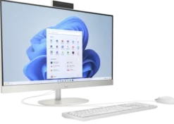 Komputer All in One HP 27-cr1750ng / A12Q7EA / Intel Ultra 5 / 16GB / SSD 1TB / Intel UHD / FullHD / Win 11 / Biały