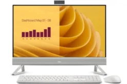 Komputer Dell 27 All-in-One EC27250 Win11Pro 7-150U/32GB/1TB/27.0 FHD Touch/Intel Graphics/Cam/WLAN + BT/Backlit Kb/3Y ProSupport