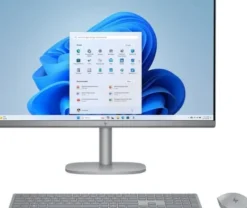 Komputer HP Komputer All-In-One HP 27-cs0003na / B0XF0EA / Ultra 7 / 32GB / 1TB / Intel Arc / 4K UHD / Win 11 / Srebrny