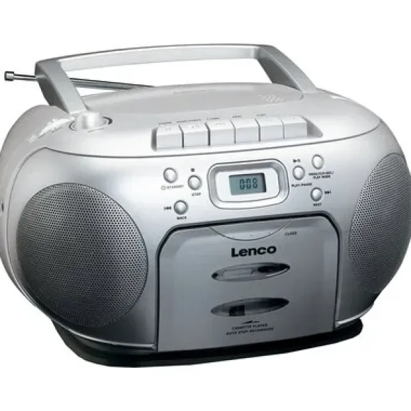 Lenco SCD420SI Srebrne