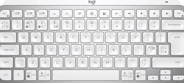 Logitech Klawiatura MX Keys Mini Jasnoszary
